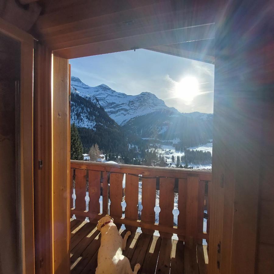 Chambre D'Hotes L'Ours Bleu Les Diablerets Kültér fotó