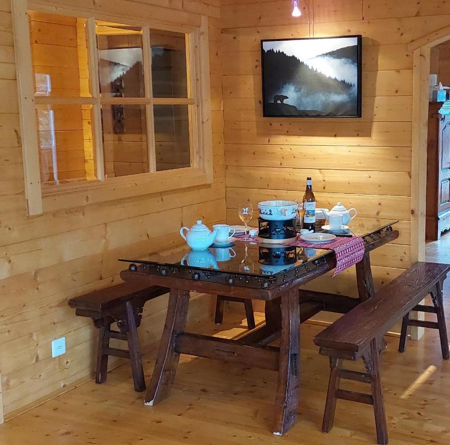 Chambre D'Hotes L'Ours Bleu Les Diablerets Kültér fotó