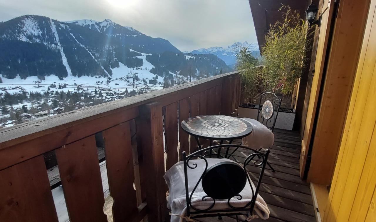 Chambre D'Hotes L'Ours Bleu Les Diablerets Kültér fotó