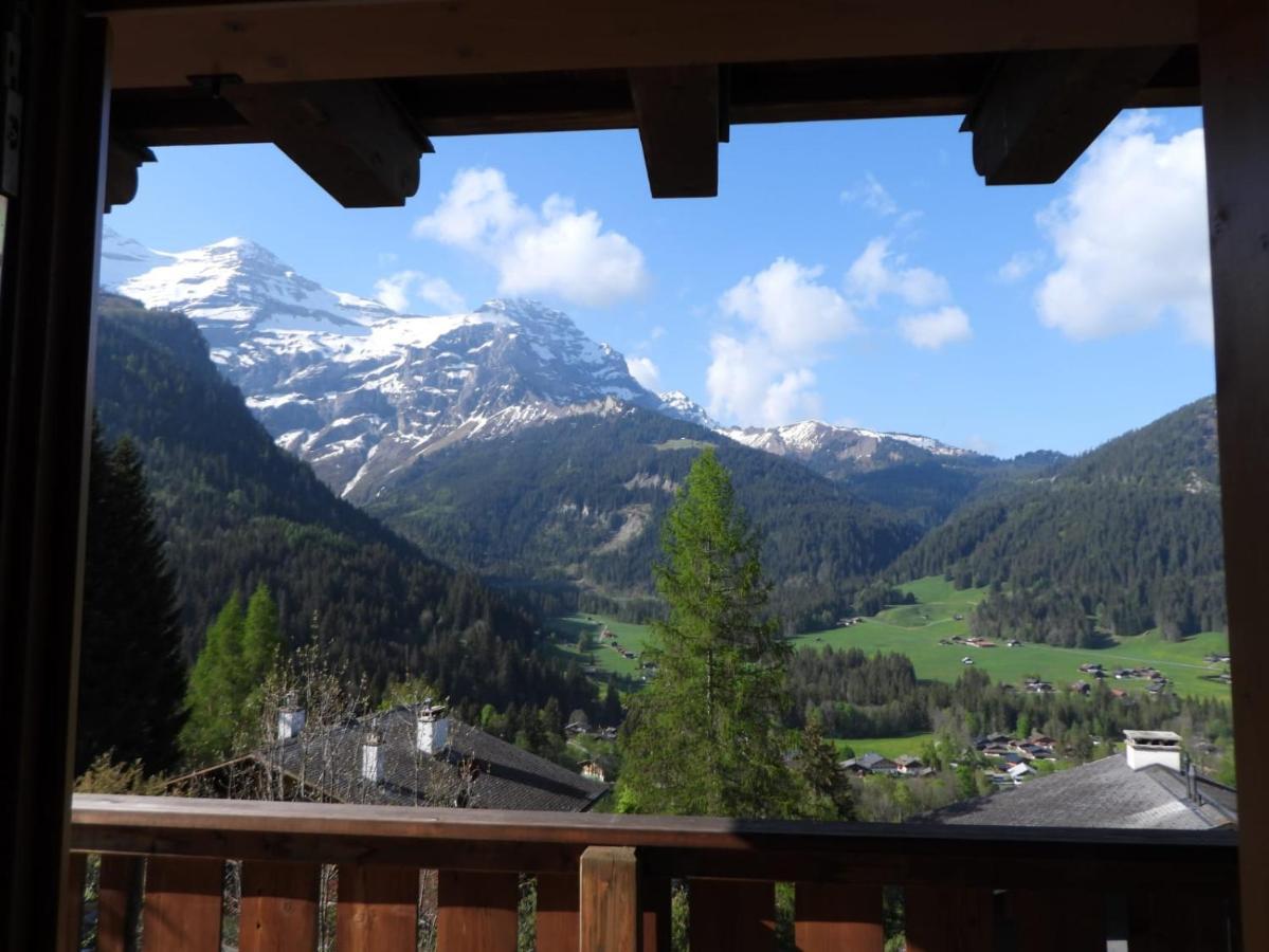 Chambre D'Hotes L'Ours Bleu Les Diablerets Kültér fotó