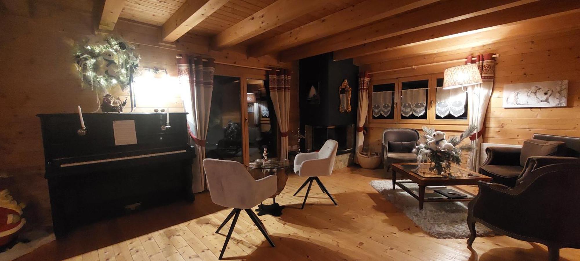 Chambre D'Hotes L'Ours Bleu Les Diablerets Kültér fotó