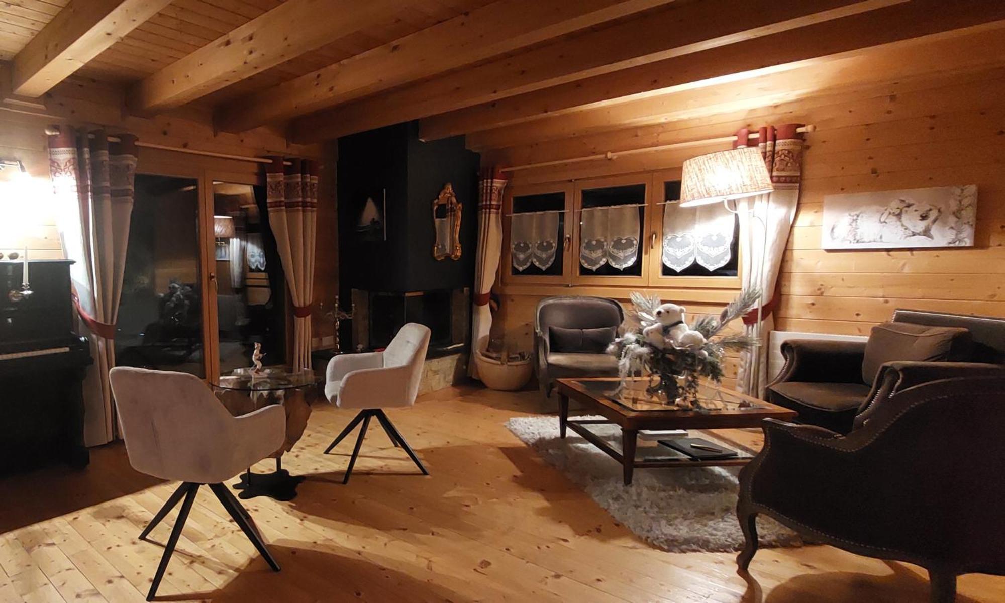 Chambre D'Hotes L'Ours Bleu Les Diablerets Kültér fotó
